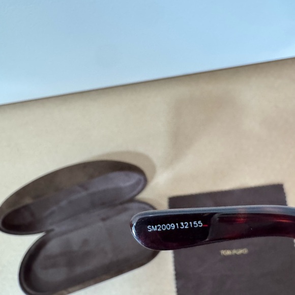 Tom Ford Alistair Polarized Brown Cat Eye Ladies Sunglasses main image 9